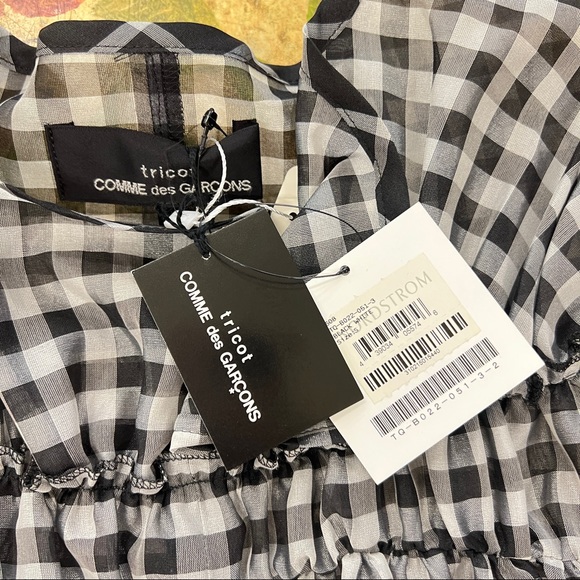 Sold!Comme des Garcons Silk top - Picture 9 of 11